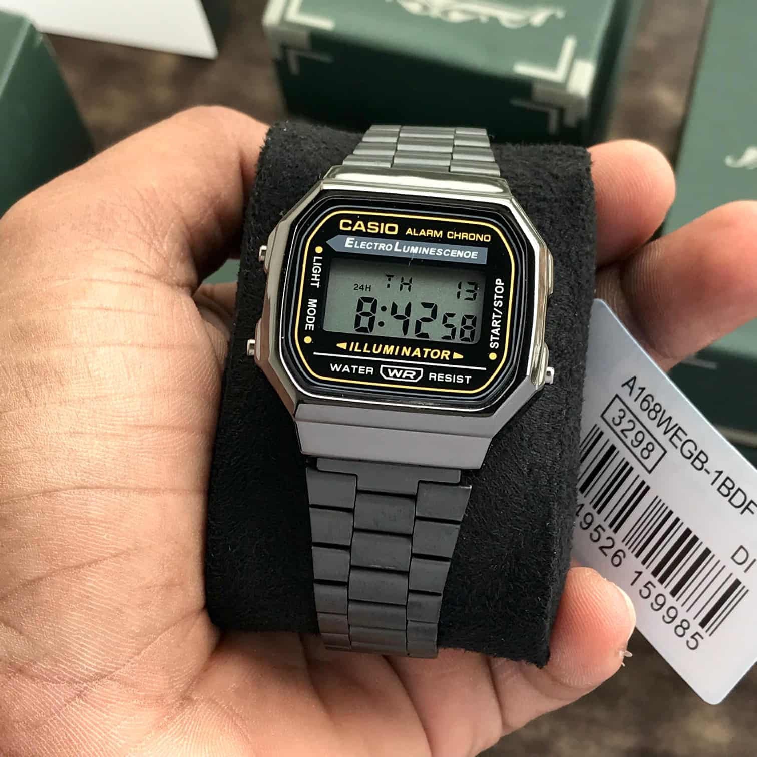 CASIO-VINTAGE-A168 UNISEX