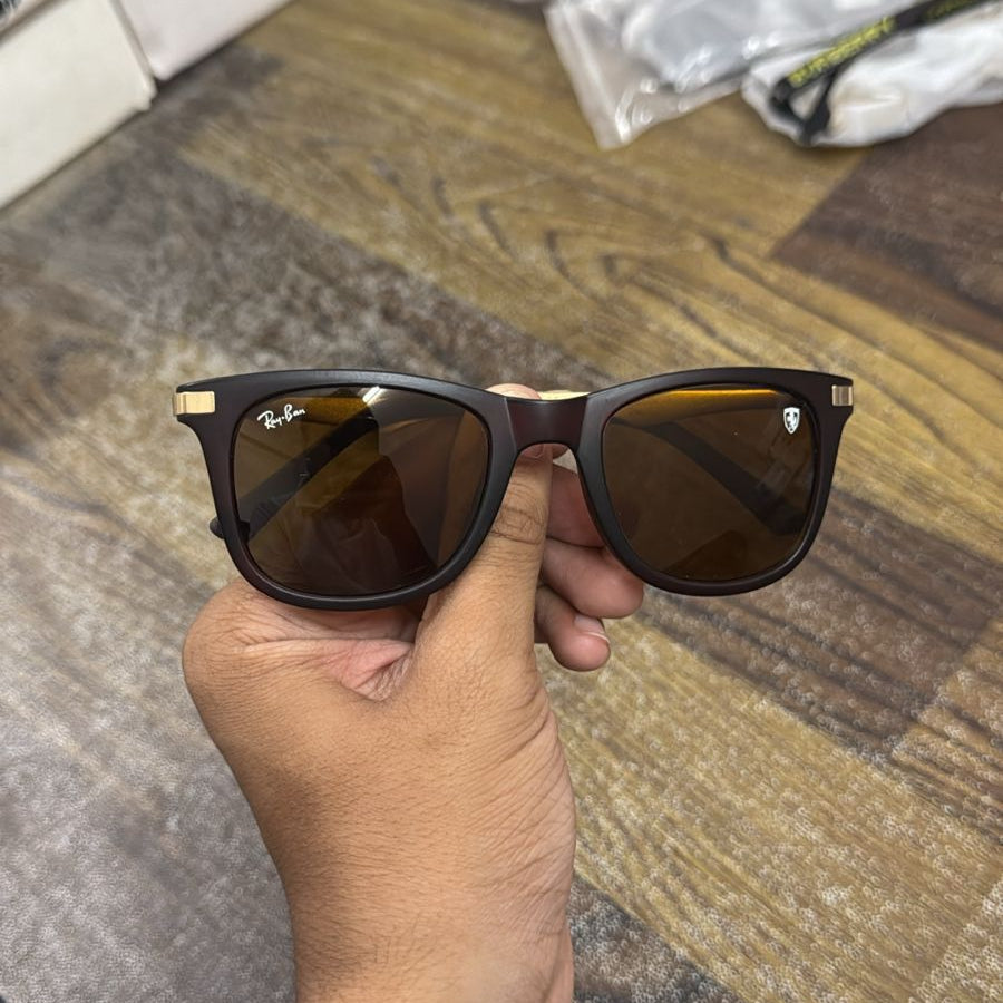 RB Noir Brown Luxury Sunglasses