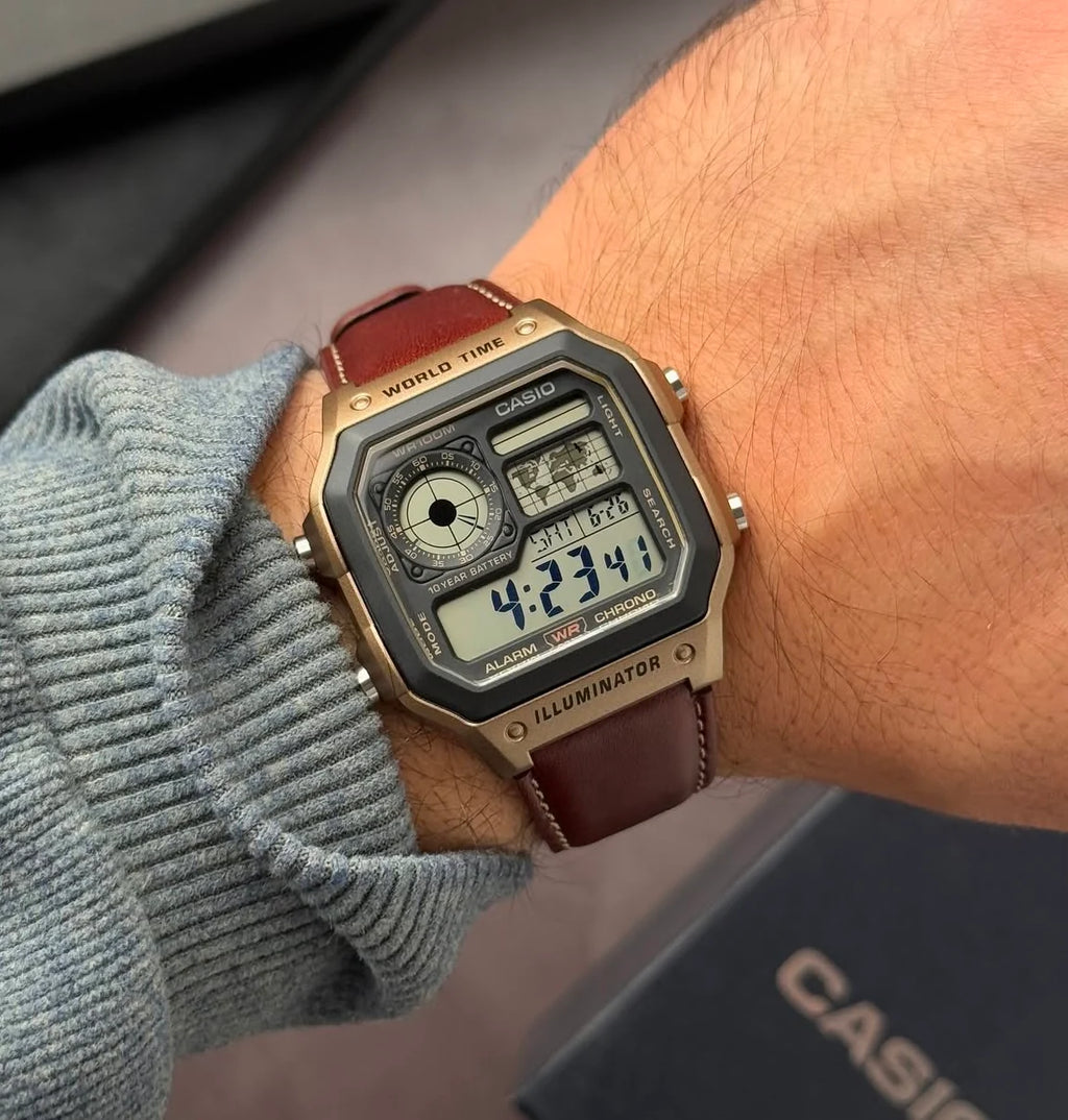 CASIO AE 1200 LEATHER – Cranza