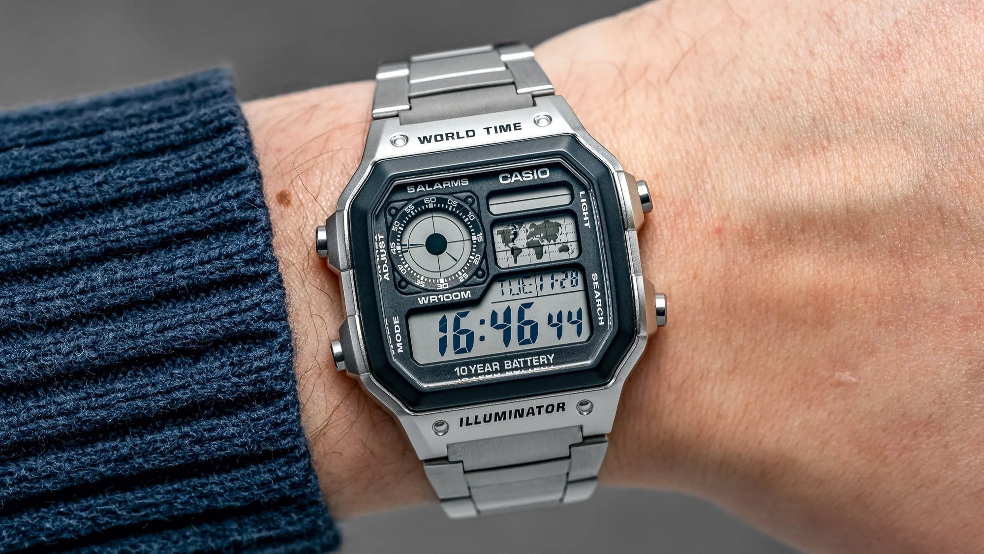 Casio AE-1200WHD-1AV Digital Watch – Premium Watch Cranza