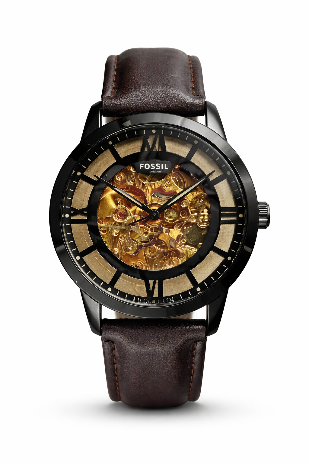 FSA Men’s Brown Watch Modern Machine Automatic