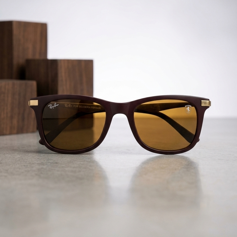 RB Noir Brown Luxury Sunglasses