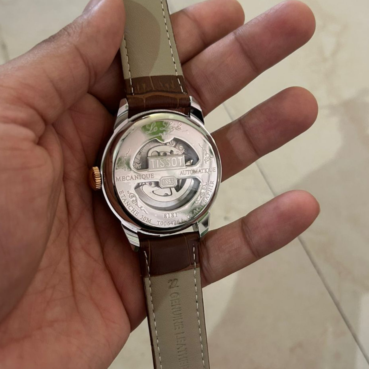 TIS-Automatic Skeleton – Brown Leather Edition